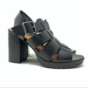 Universal Thread Anastasia Stacked Heel Sandal 6.5